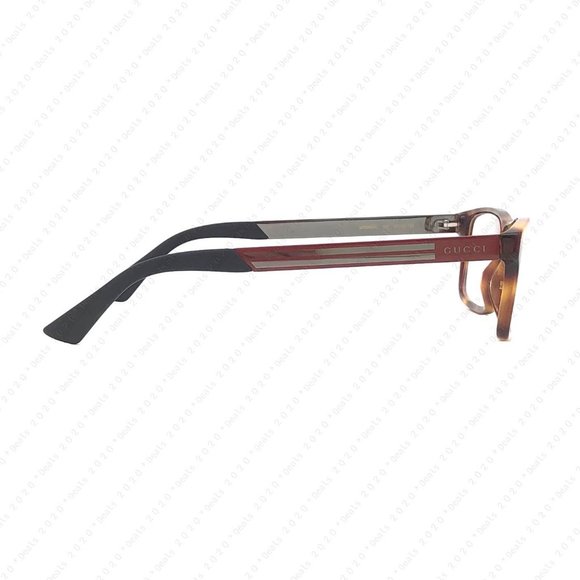 New GUCCI GG0692O 003 55mm Havana Red Eyeglasses - Picture 7 of 11